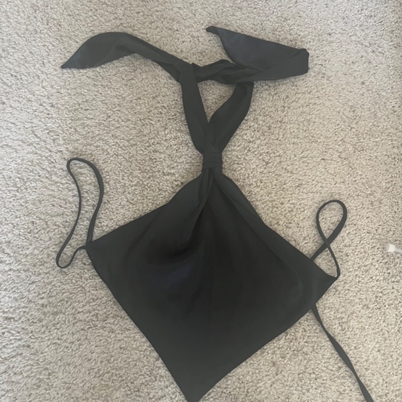 Satin Tie Top - Picture 3 of 3